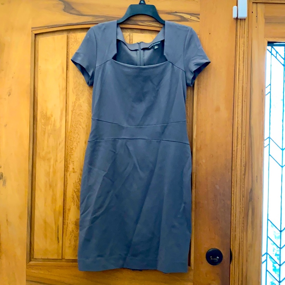 Gray work dress